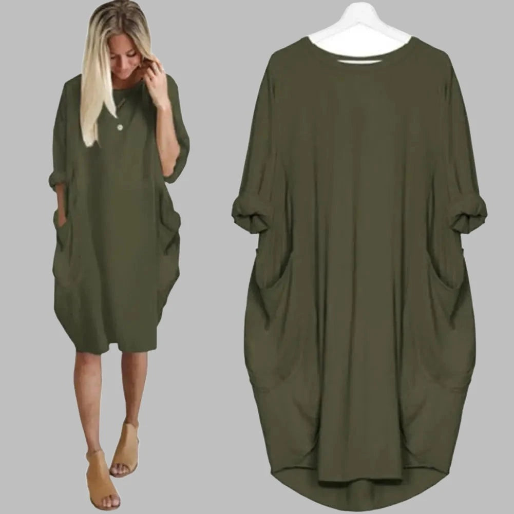 JOLANDA | CASUAL BAGGY DRESS - Sancityshop