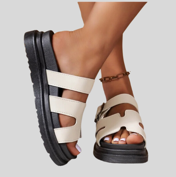 SHAY | THICK SOLE SLIPPER - Sancityshop