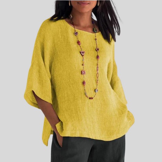 SENNA | THREE QUARTER SLEEVE BLOUSE - Sancityshop