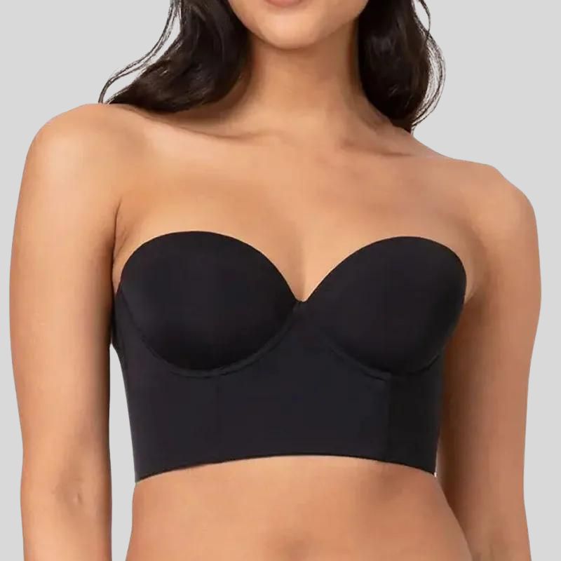 SEAMLESS STRAPLESS PUSH UP BRA - Sancityshop