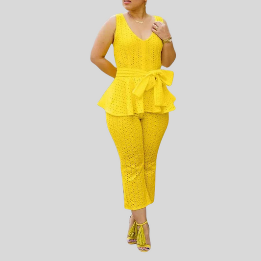 CHLOË | STYLISH PLEATED SET - Sancityshop