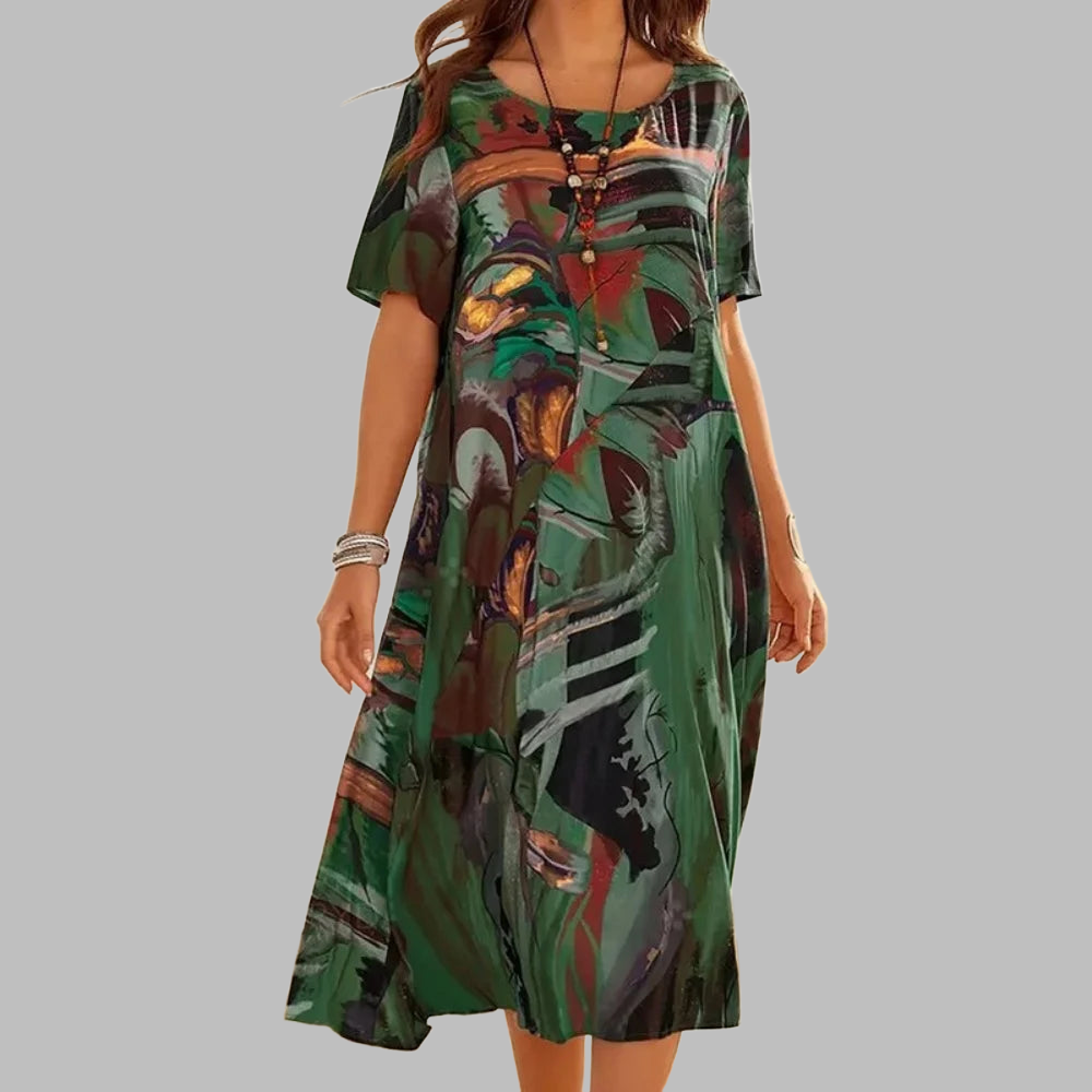 ALICIA | TROPICAL BREEZE DRESS - Sancityshop