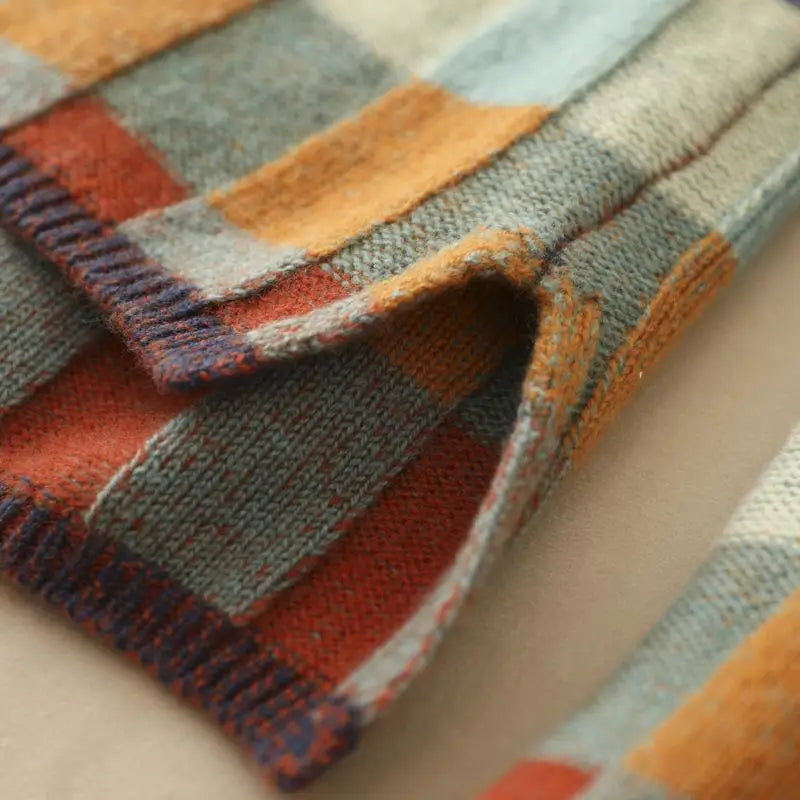 CALLY |  COLORED SQUARES SWEATER