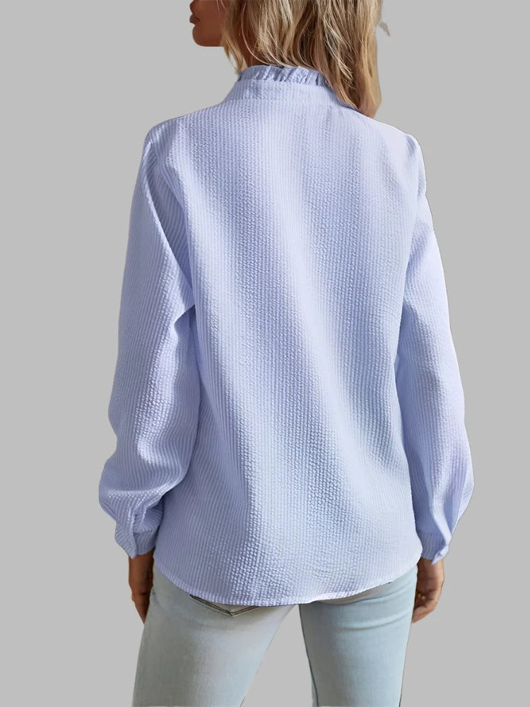 SOPHIE | RUFFLE CHARM BLOUSE - Sancityshop