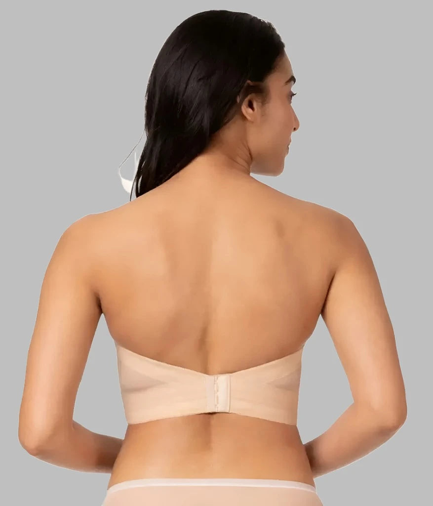 SEAMLESS STRAPLESS PUSH UP BRA - Sancityshop