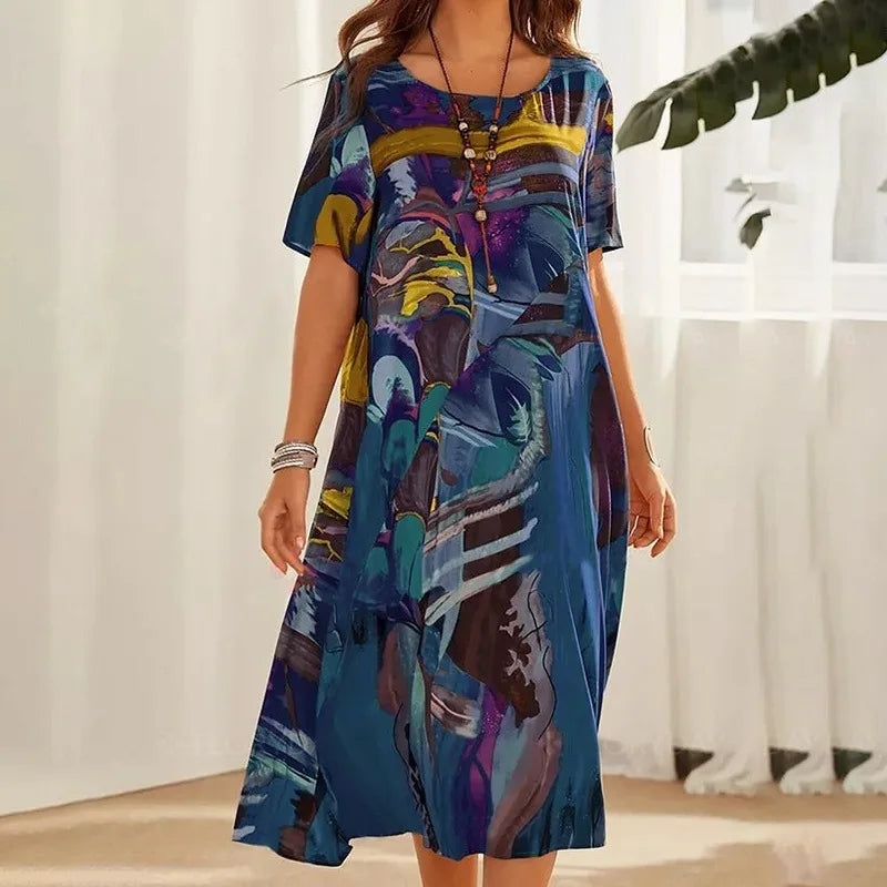 ALICIA | TROPICAL BREEZE DRESS - Sancityshop