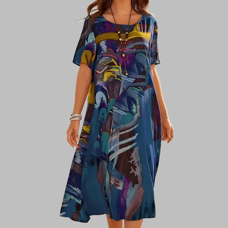 ALICIA | TROPICAL BREEZE DRESS - Sancityshop
