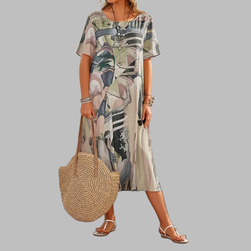 ALICIA | TROPICAL BREEZE DRESS - Sancityshop