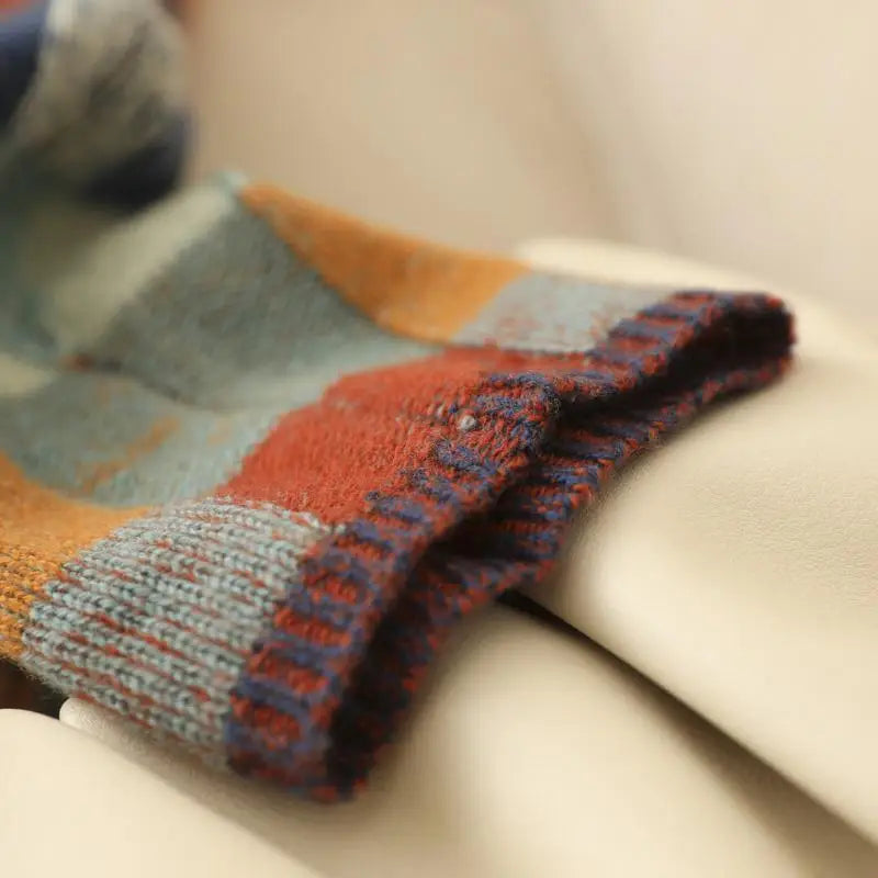 CALLY |  COLORED SQUARES SWEATER