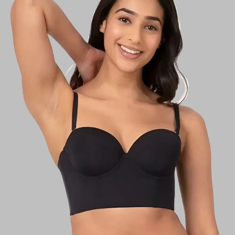 SEAMLESS STRAPLESS PUSH UP BRA - Sancityshop