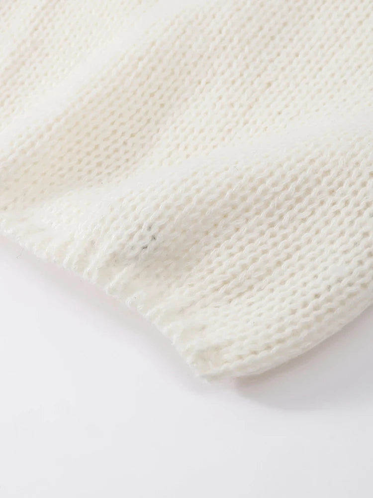 KAIAH | KNIT GOLDEN BUTTON-UP CARDIGAN