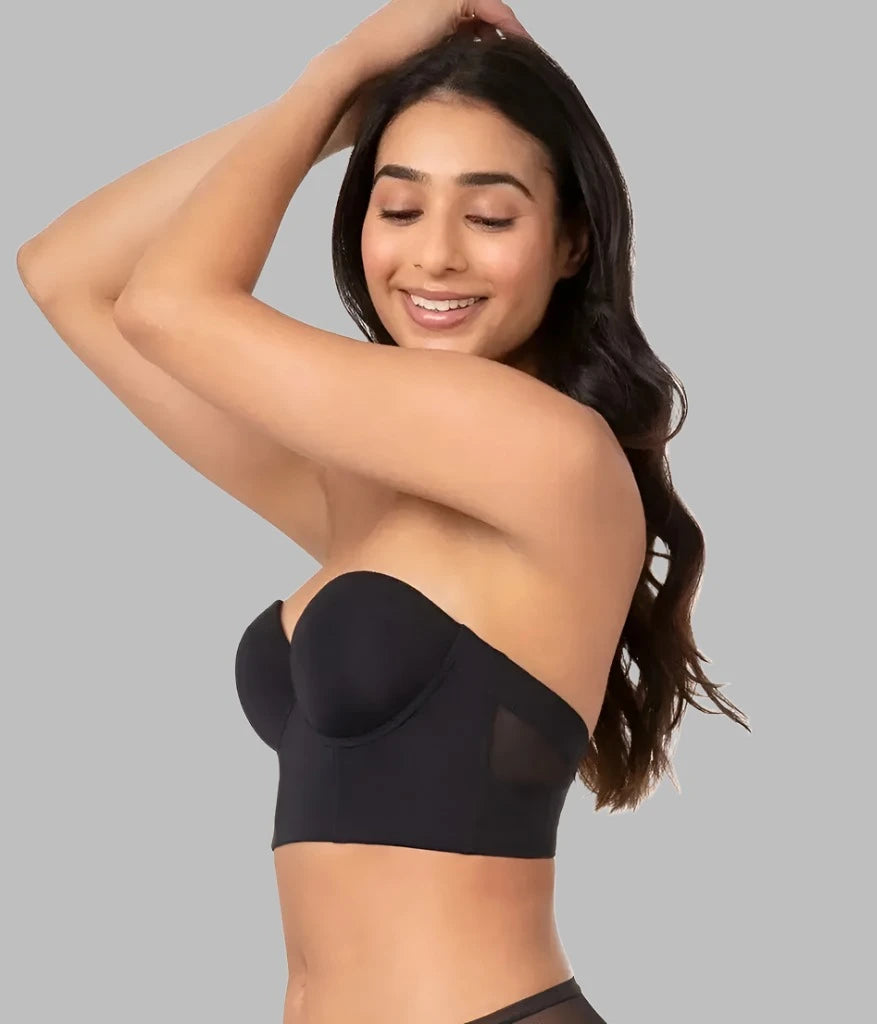 SEAMLESS STRAPLESS PUSH UP BRA - Sancityshop