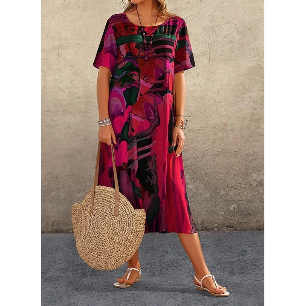 ALICIA | TROPICAL BREEZE DRESS - Sancityshop