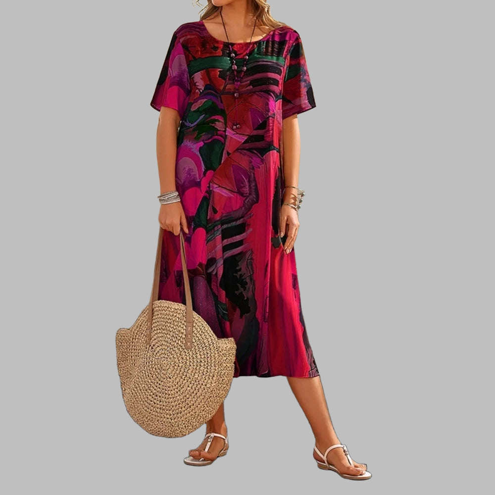 ALICIA | TROPICAL BREEZE DRESS - Sancityshop