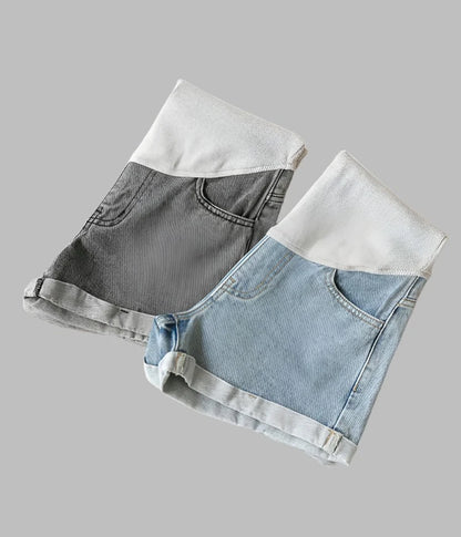 MAURA | MATERNITY DENIM SHORT