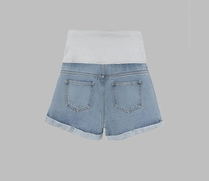 MAURA | MATERNITY DENIM SHORT