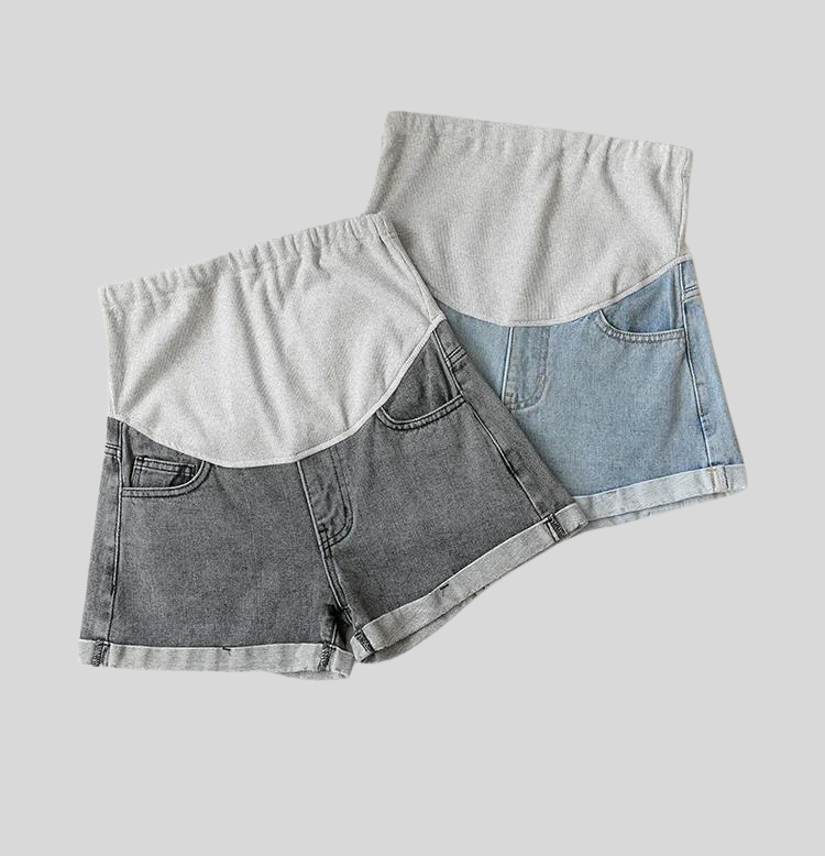 MAURA | MATERNITY DENIM SHORT