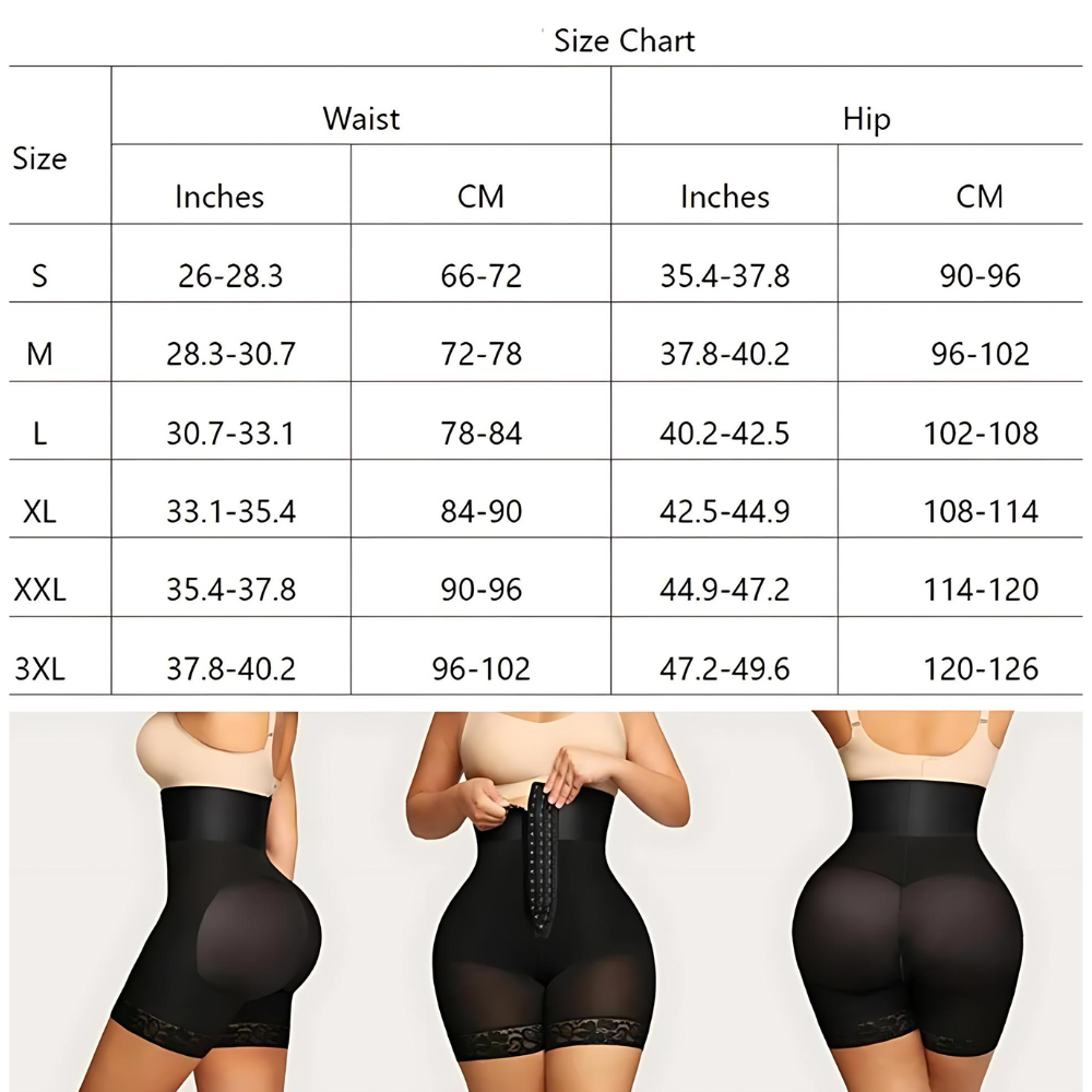 CHANTAL | CORSET BBL SHORTS