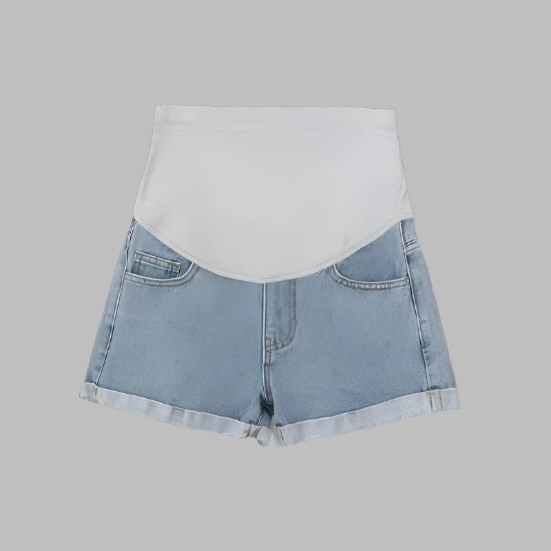 MAURA | MATERNITY DENIM SHORT